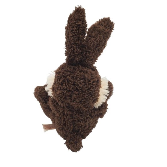 Dan Dee Chocolate Bunny Rabbit Stuffed Animal Plush Easter No Scent Green‎ 7" - Picture 4 of 6